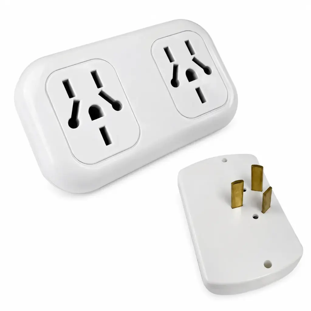 ADAPTADOR MULTIFICHA DOBLE PERNO CHATO