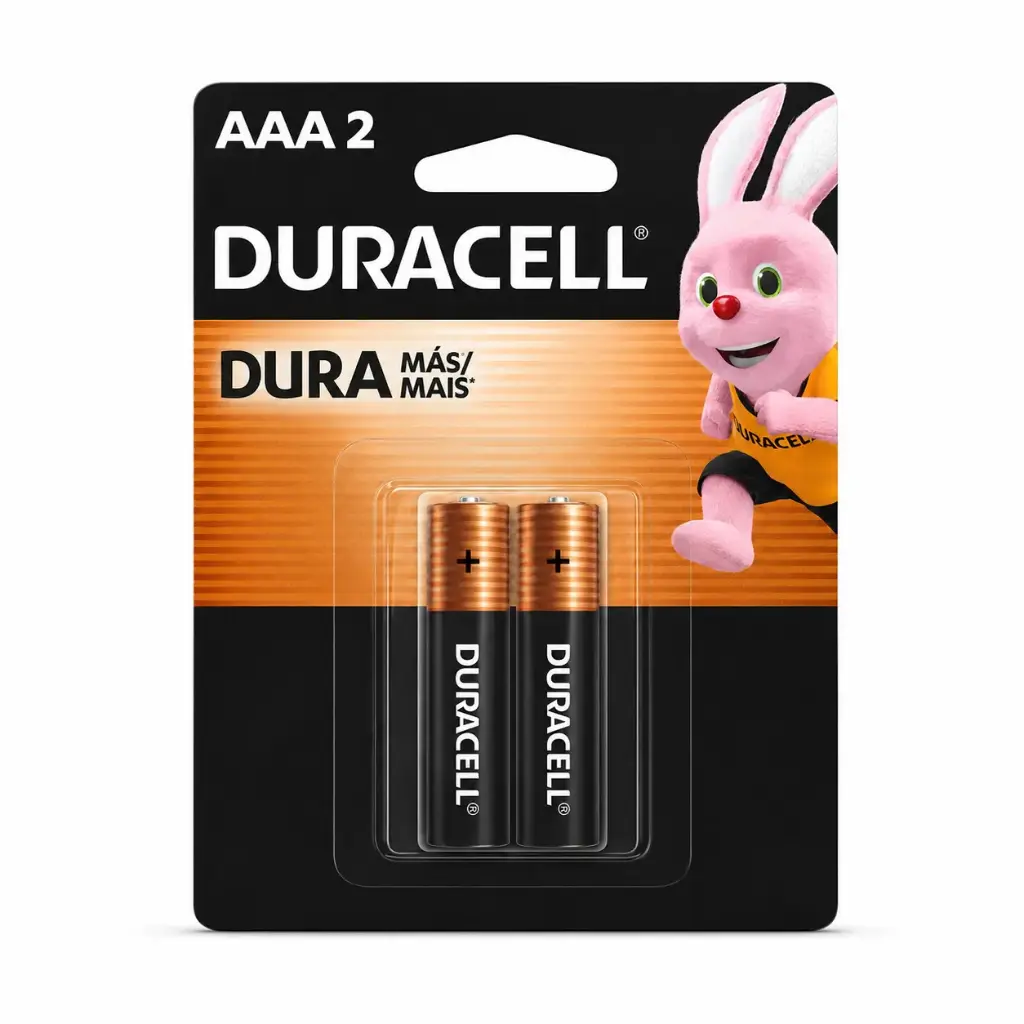 PILA AAA DURACELL X 2