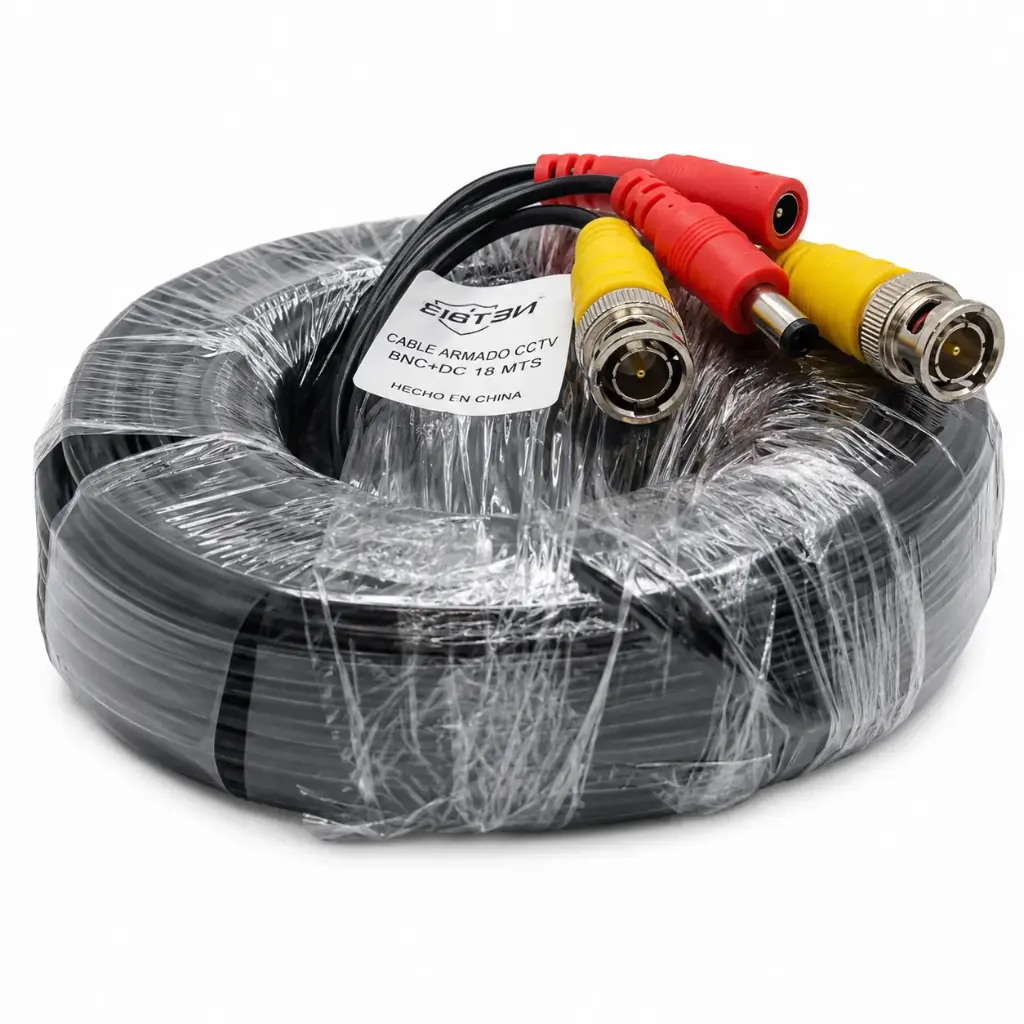 CABLE ARMADO 18 MTS CCTV