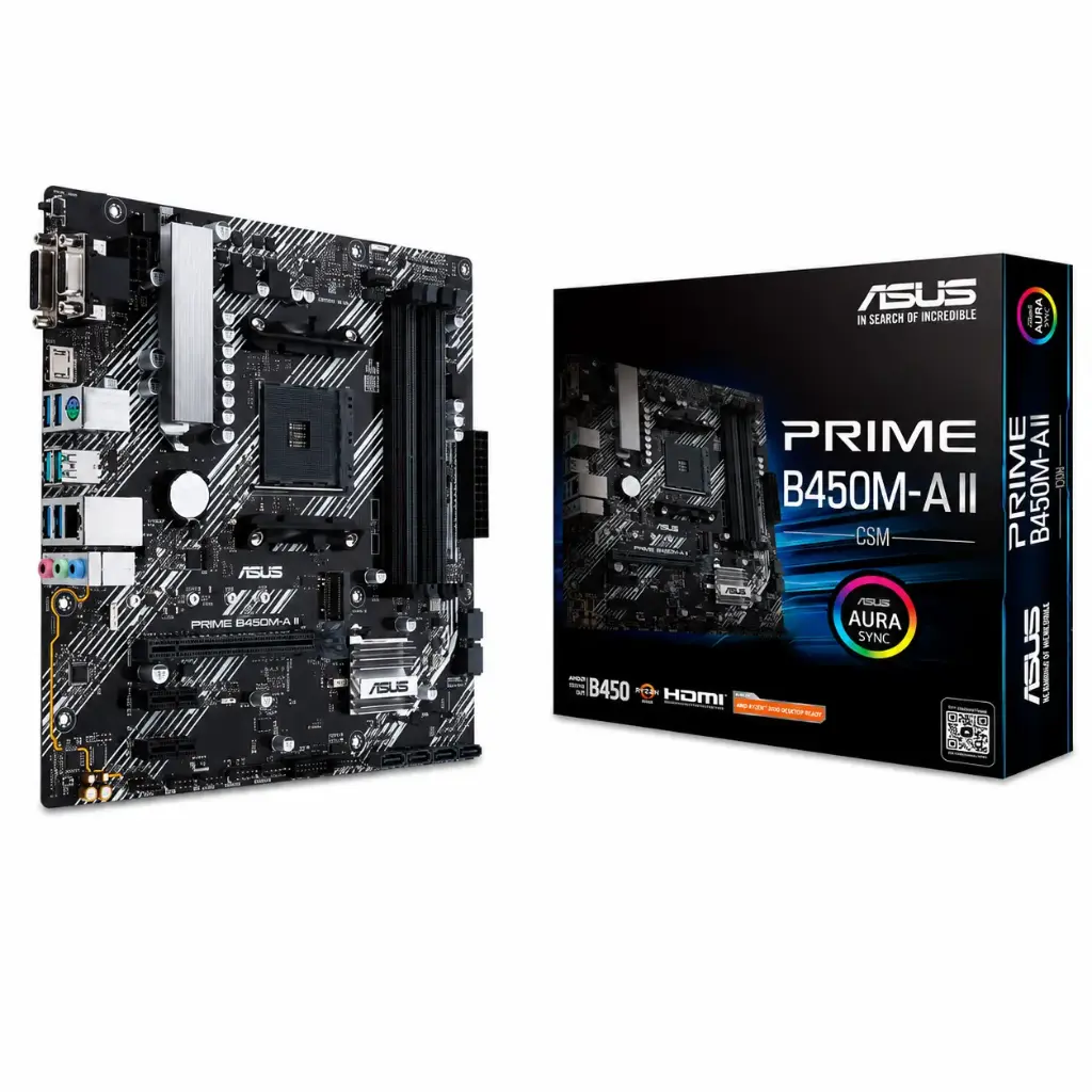 MOTHER ASUS PRIME B450 M-A II AM4 AURA SYNC