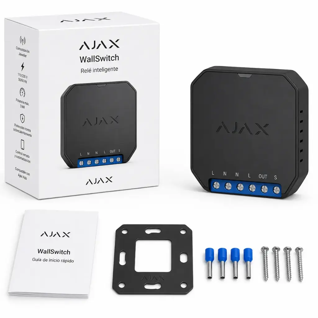 Ajax WallSwitch - Interruptor Inteligente para Pared