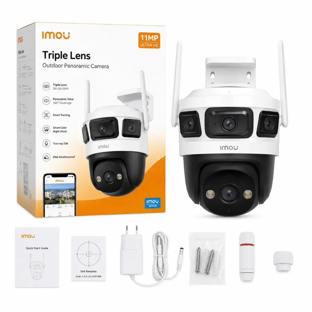 IMOU IPC-S7UP-11MOWED TRIPLE LENTE