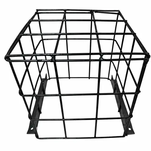 [2137] JAULA METALICA 15X15X15 CON SOLAPA