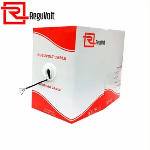 [2133] Cable UTP Cat6 REGUVOLT | 100% Cobre | Alta Velocidad y Rendimiento Profesional