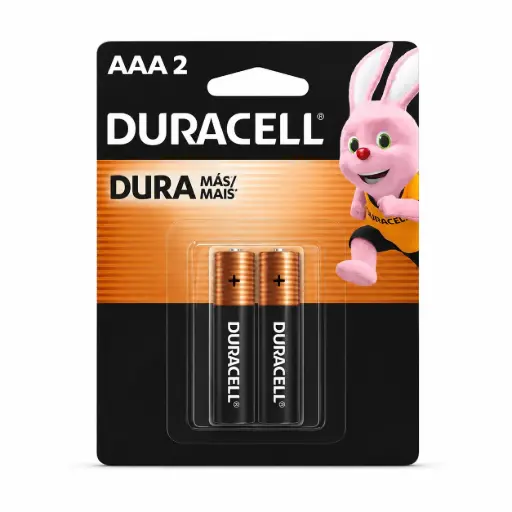 [395] PILA AAA DURACELL X 2
