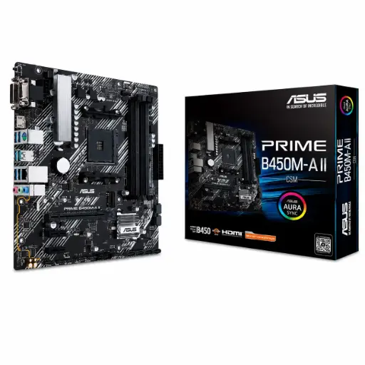 [435] MOTHER ASUS PRIME B450 M-A II AM4 AURA SYNC