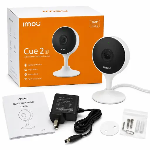 [2529] Cámara WiFi Imou Cue 2 IPC-C22EP-A 3MP Interior con Detección Humana y Audio Bidireccional 