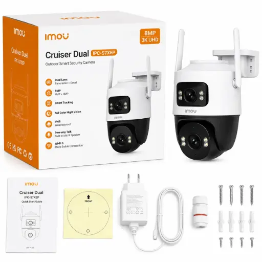 [1265] IPC-S7XEP-8MOWED IMOU CRUISER DUAL 8 MPX