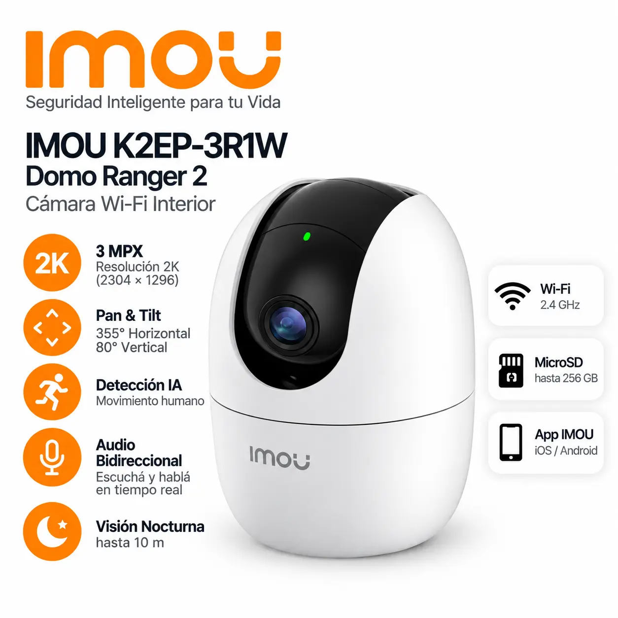 IMOU K2EP-3R1W DOMO RANGER 2 3 MPX